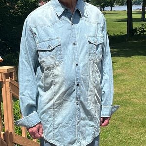 NWT Coastal cotton denim shirt XXL